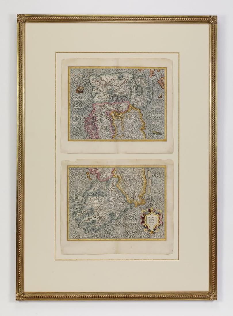 Late 16th c. hand colored map of Ireland (1 of 1)