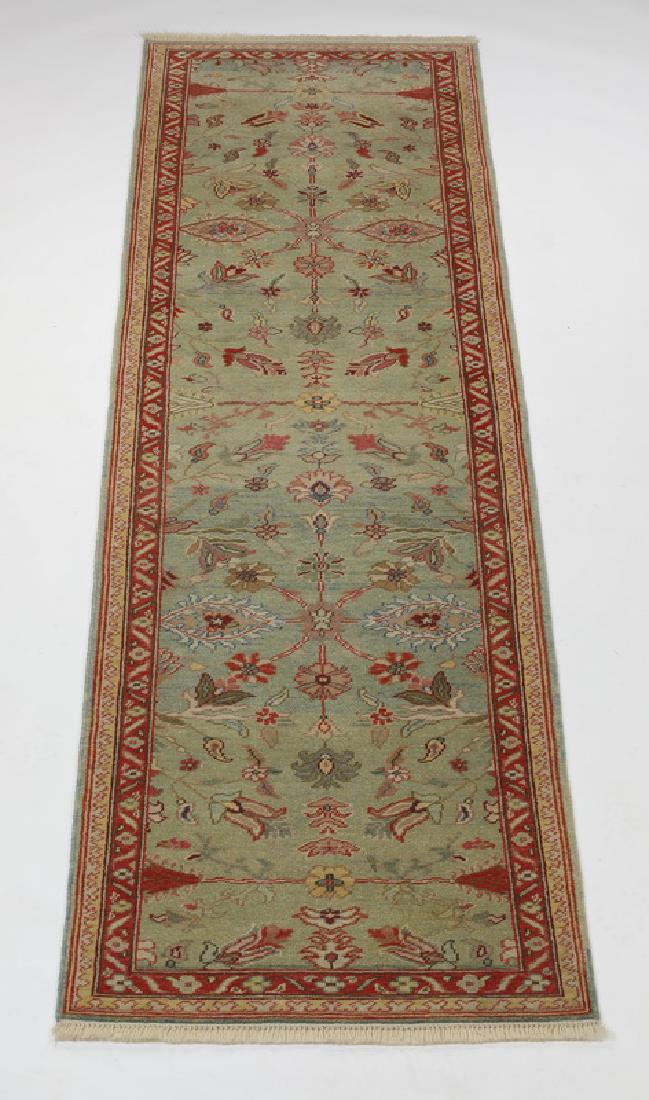 Turkish hand knotted wool runner (1 of 4)