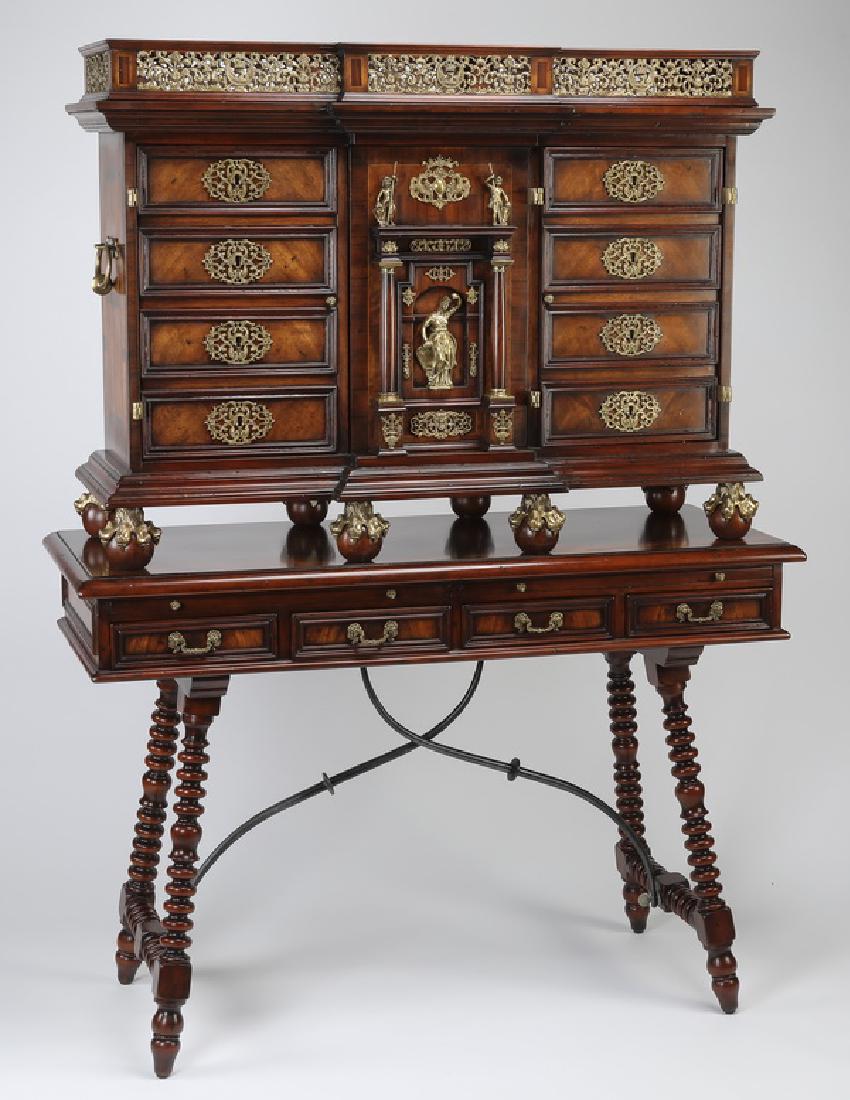 Theodore Alexander 'Althorp' cabinet on stand, 78"h (1 of 5)