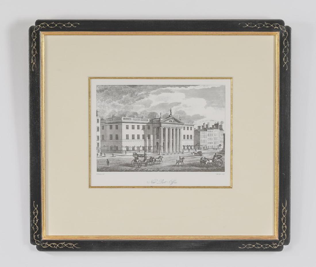 19th c. English engraving of post office in Dublin (1 of 1)