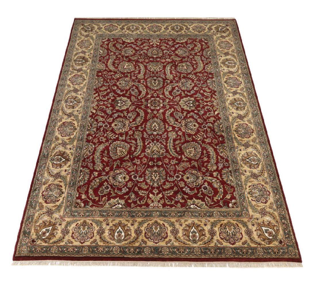 Hand knotted wool Indo-Sultanabad rug, 15 x 10 (1 of 4)