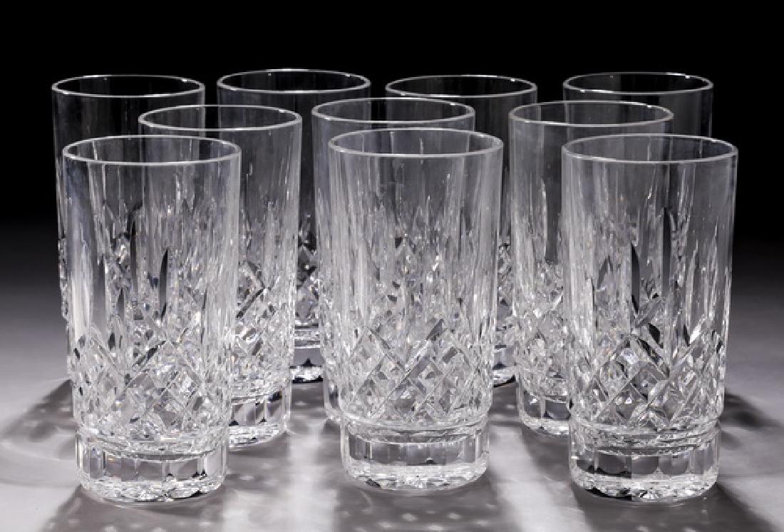 (10) Waterford crystal 'Lismore' highball glasses (1 of 3)