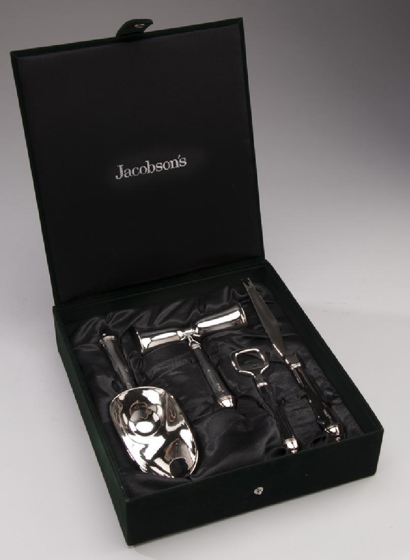 Towle 4-pc silverplate cocktail set in custom box (1 of 2)