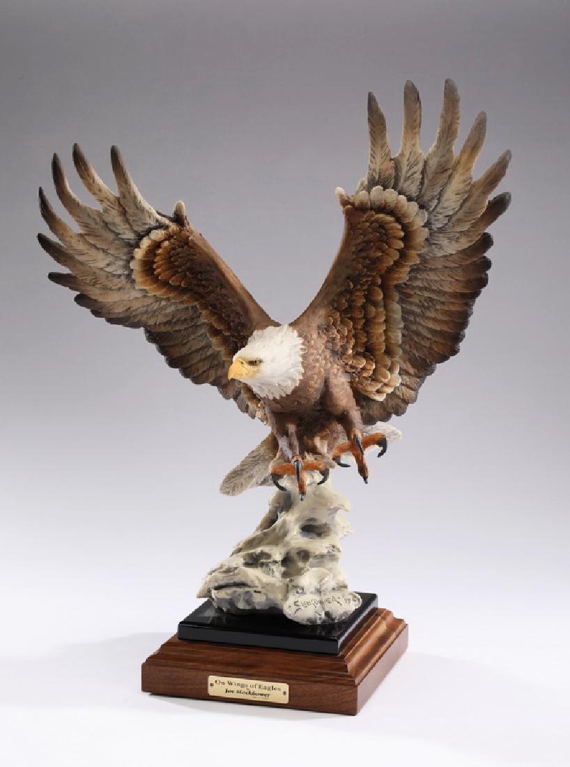 Limited edition sculpture 'On Wings of Eagles',  22"h (1 of 5)