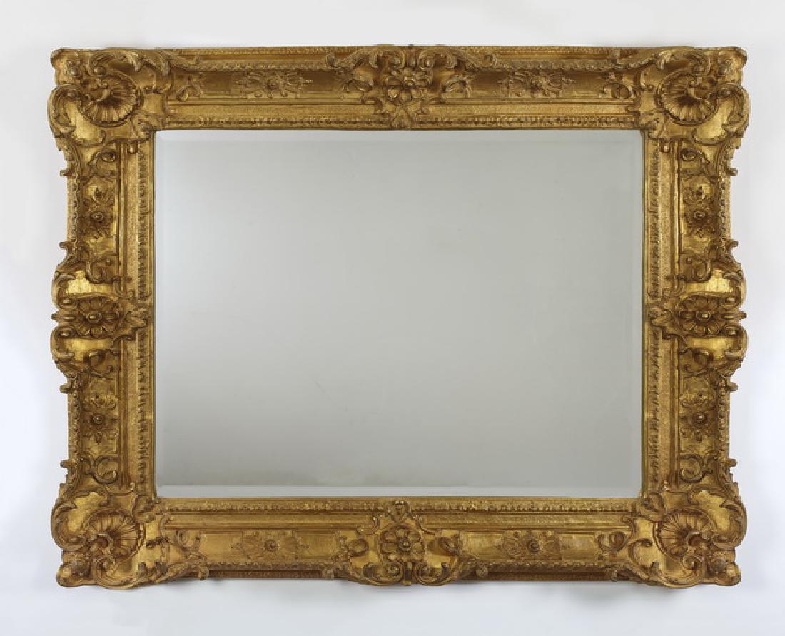 Carver's Guild gilt wood Louis XV style  mirror (1 of 2)