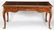 Early 20th c.satinwood inlaid desk w/ bronze mounts - 2