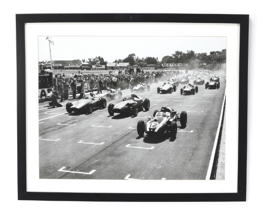 Print of photograph depicting Formula 2 start c. 1957 (1 of 1)