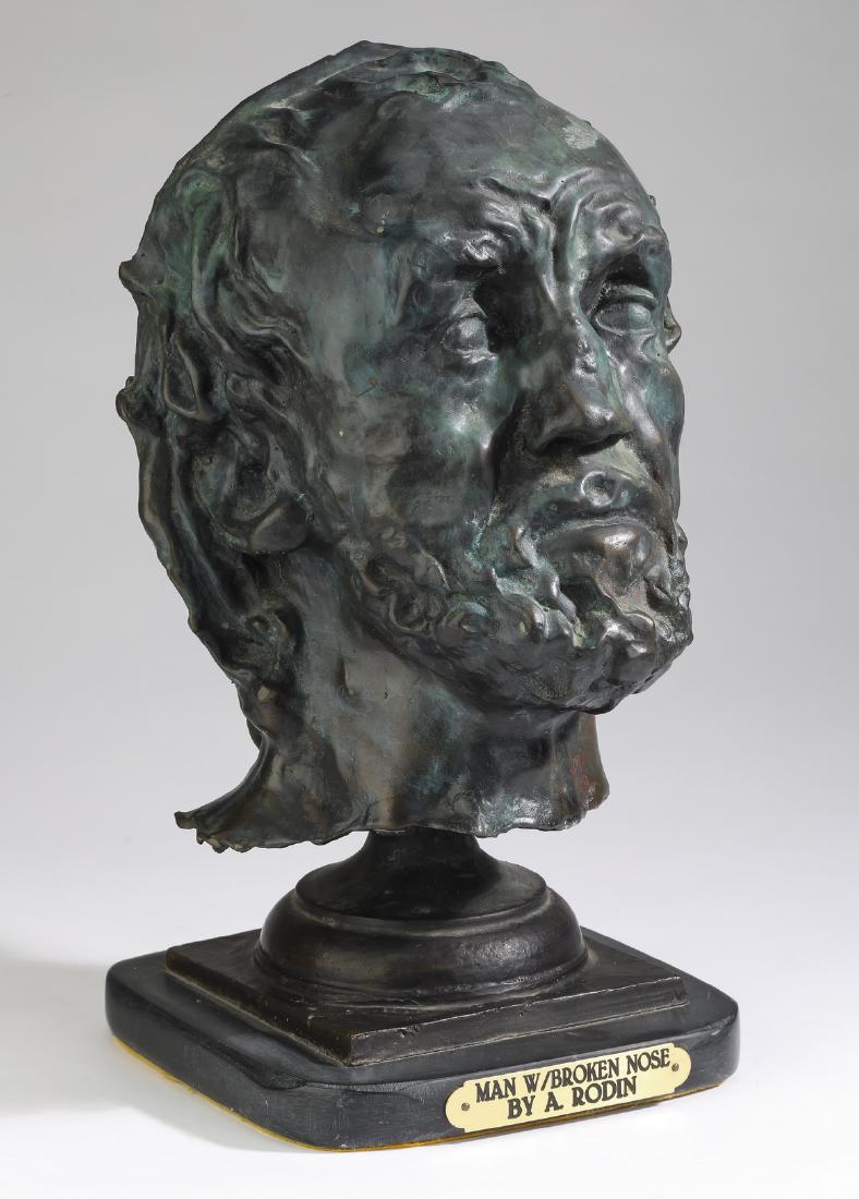 After Auguste Rodin, 'Man With a Broken Nose' (1 of 2)