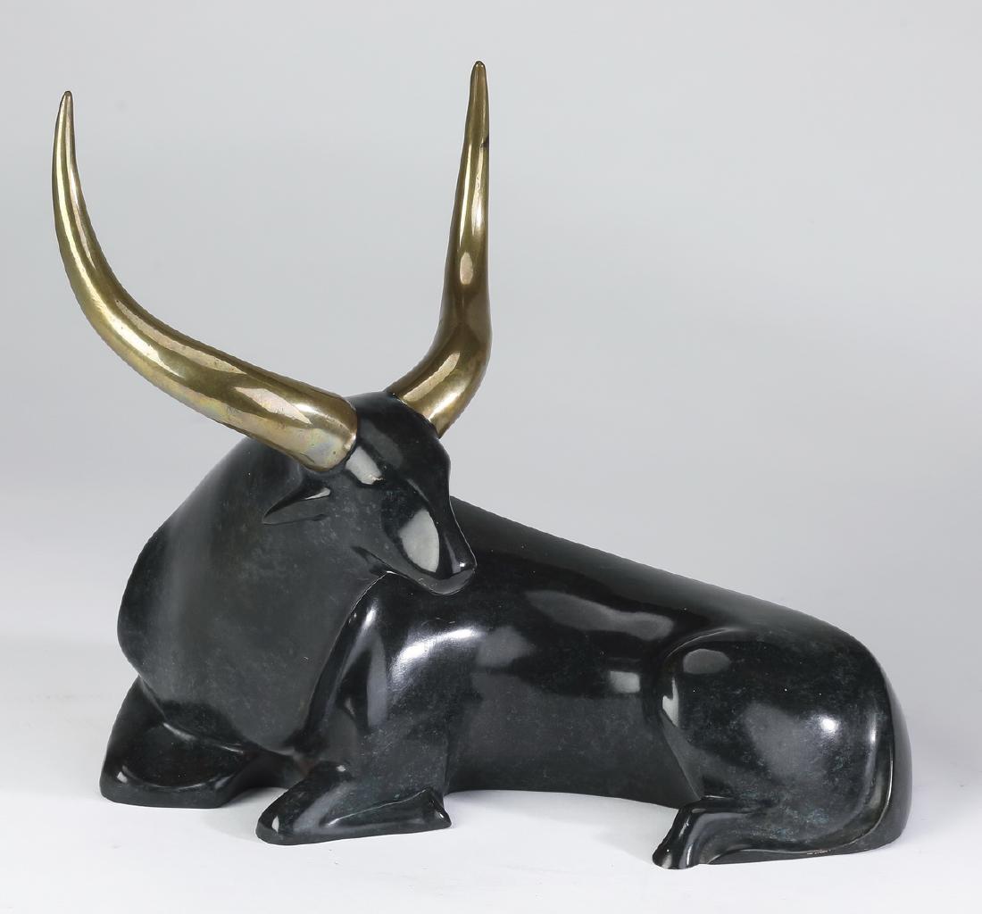 Loet Vanderveen limited edition Modernist gilt bronze (1 of 3)