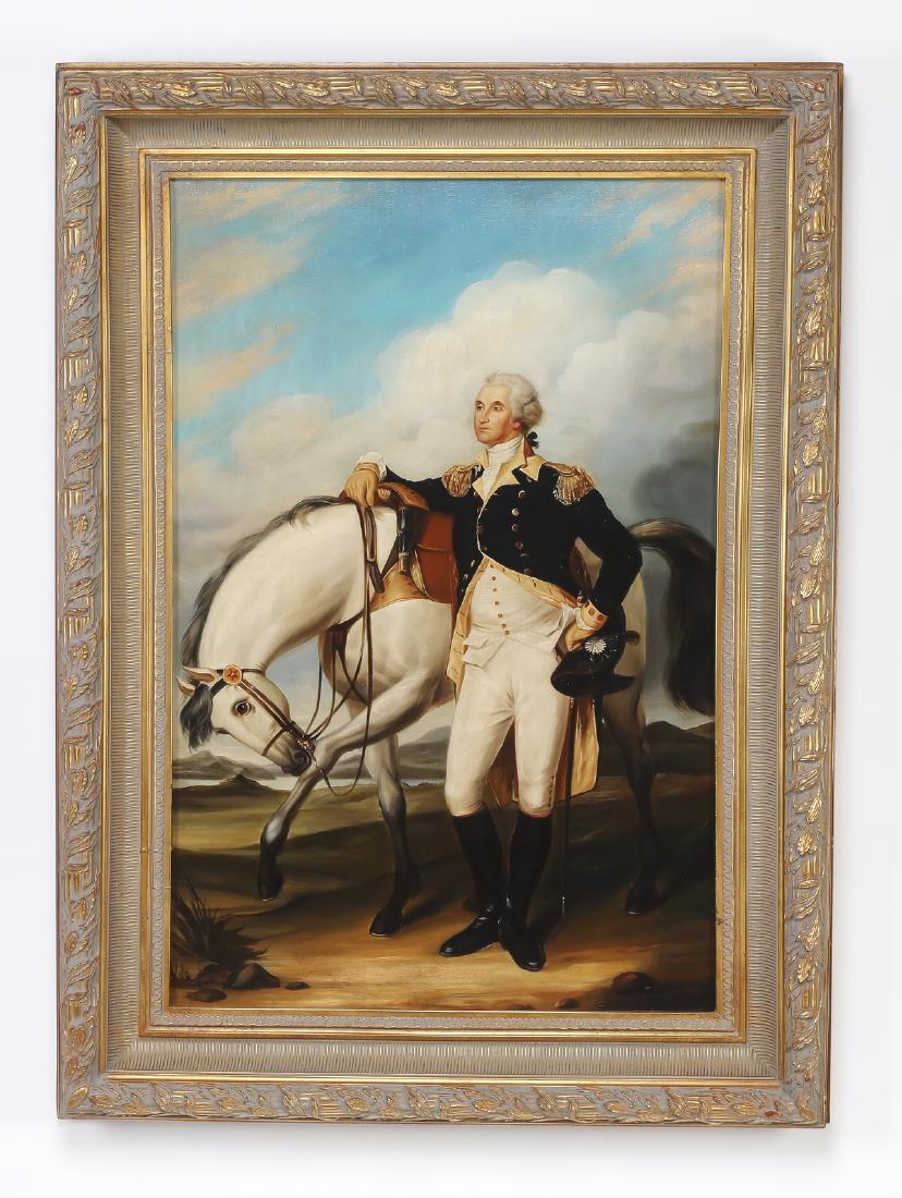 After Trumbell, O/c 'Washington at Verplanck's Point' (1 of 3)