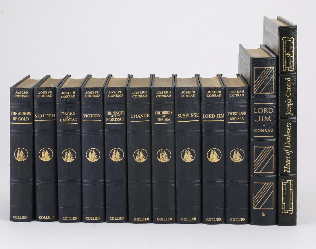 (12) Leatherbound books by Joseph Conrad (1 of 1)