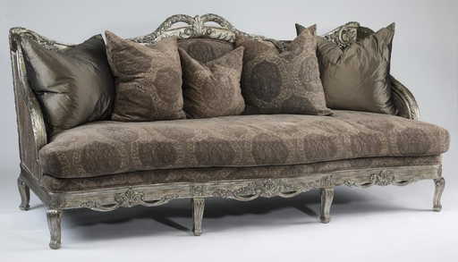 Marge Carson Regency Style Sofa 99 W