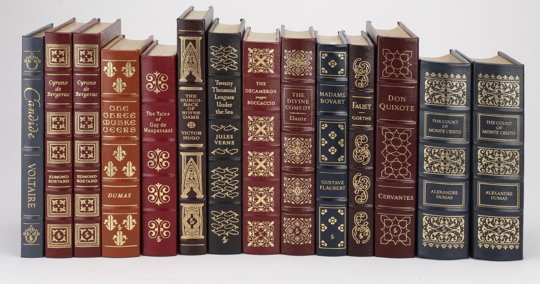 (14) Leatherbound books from '100 Greatest' series (1 of 1)