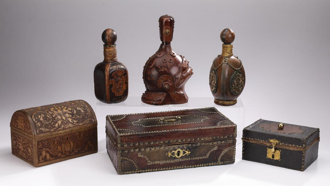 (6) Leather covered library articles (1 of 4)