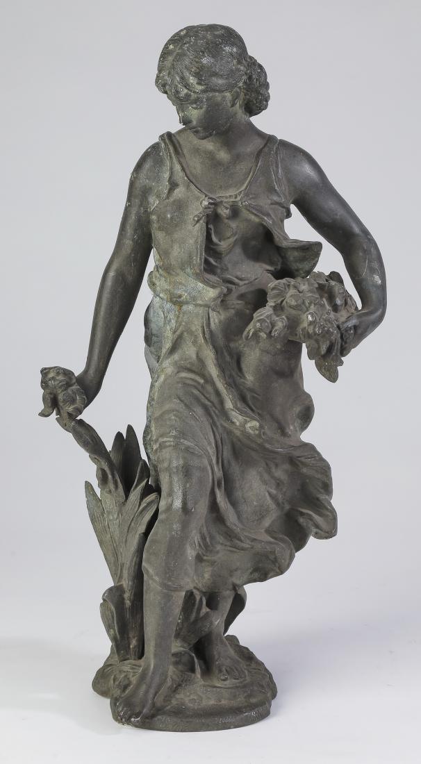 After Hippolyte Moreau, sculpture titled 'Printemps' (1 of 2)