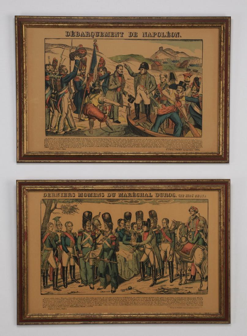 (5) Early 20th c. hand colored Napoleonic scenes (1 of 8)