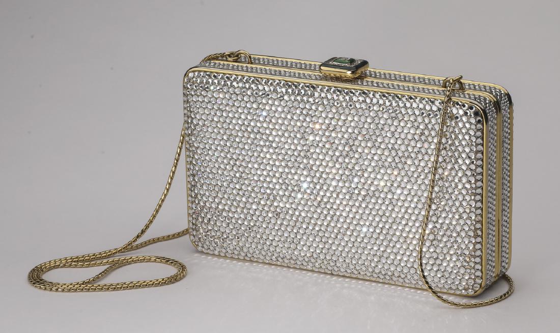 Judith Leiber Swarovski Crystal minaudiere (1 of 6)