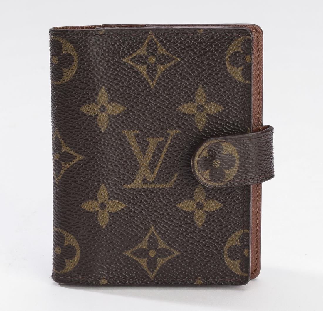 Louis Vuitton brown monogram canvas card holder (1 of 3)