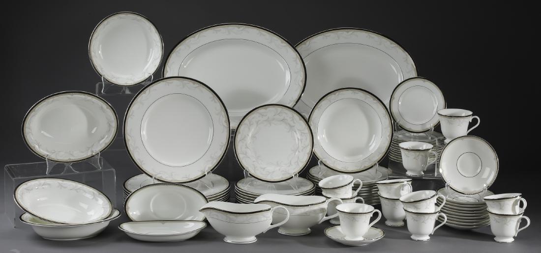 63 pc Waterford porcelain dinner service in 'Brocade' (1 of 4)