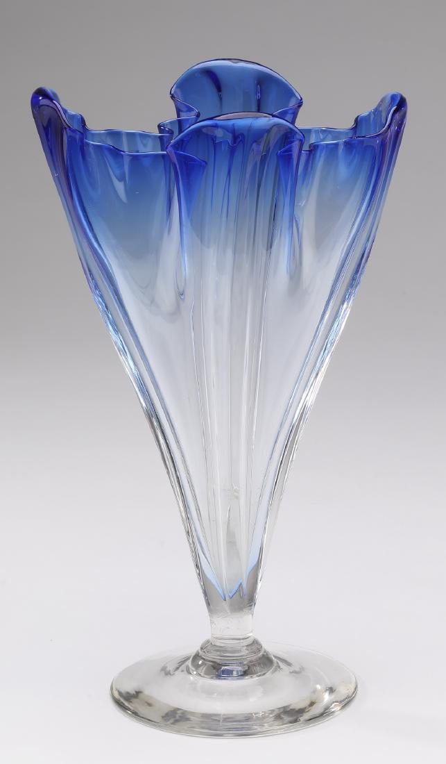 Carder era Steuben Grotesque vase, 10"h (1 of 3)