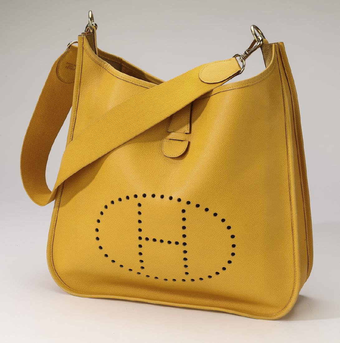hermes evelyne yellow
