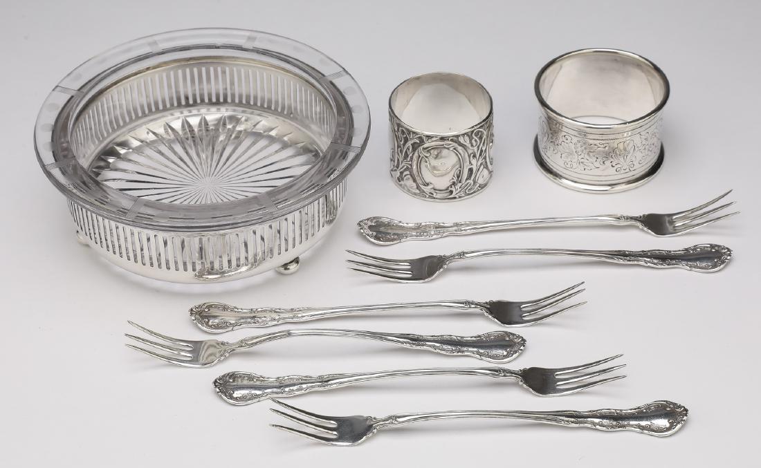(9) Pcs vintage sterling table accessories (1 of 1)