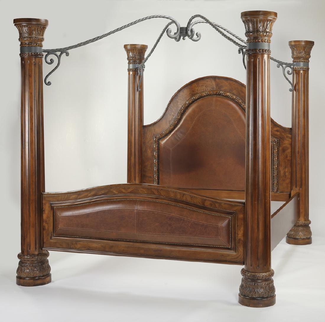 King Sized Four Poster Bed By Collezione Europa Feb 08