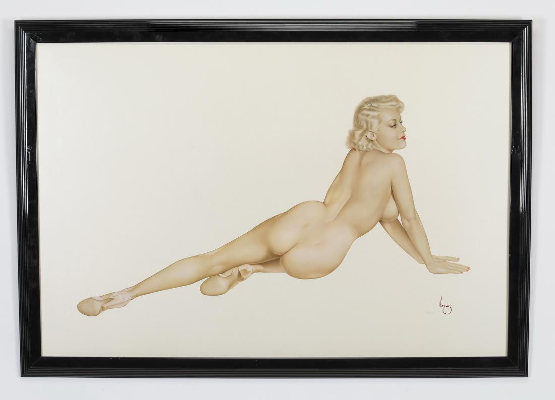 Alberto Vargas Legacy Nudes 'big Blonde' Lithograph