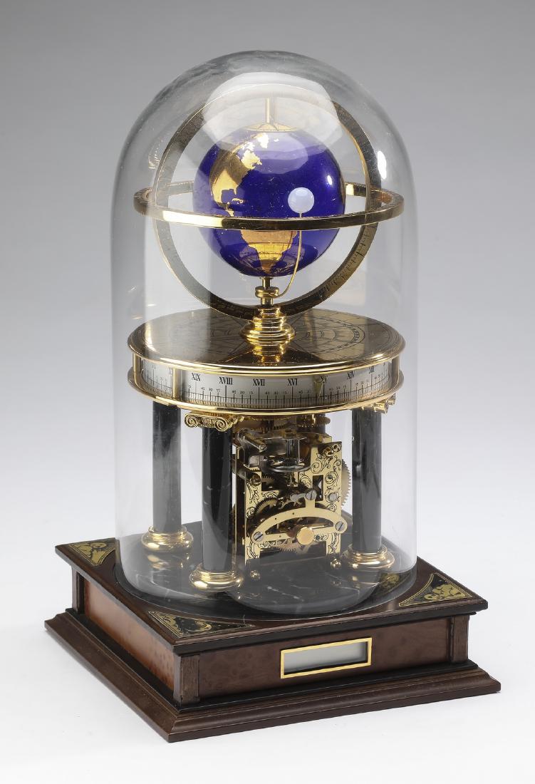 Astrolabium mantel clock, 12"h (1 of 2)