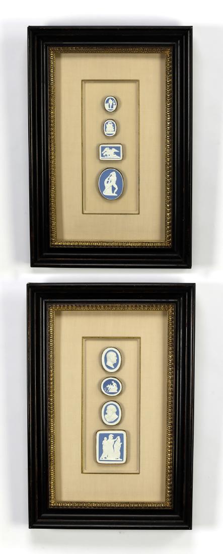 (2) Custom framed Neoclassical style intaglios (1 of 5)