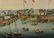 Chinese O/c trade painting of the hongs, Canton - 2