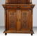 19th c. French oak buffet w/ stained glass panels - 5