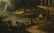 19th c. English O/c, soldiers on horseback - 2