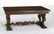 19th c. French oak draw leaf table with griffins