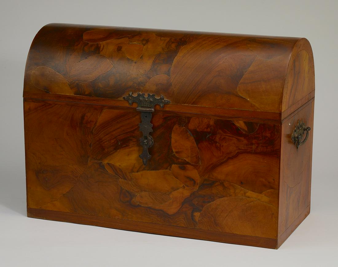 Large Early American style domed document box (1 of 9)