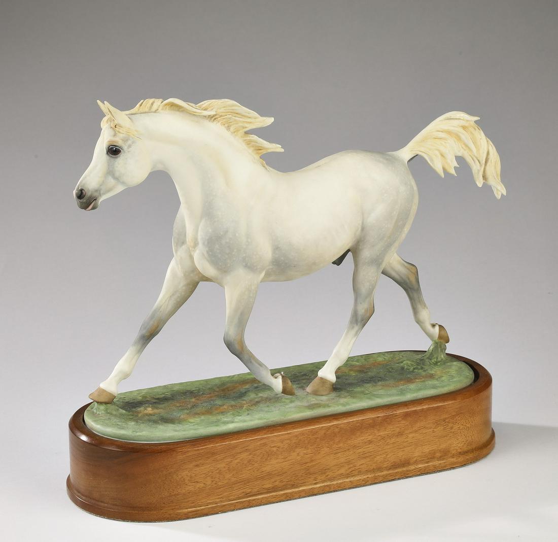 'Arab Stallion' porcelain figure by Royal Worcester (1 of 4)