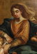 Monumental 18th c. O/c, St Anthony and Christ child - 2
