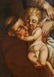 Monumental 18th c. O/c, St Anthony and Christ child - 3