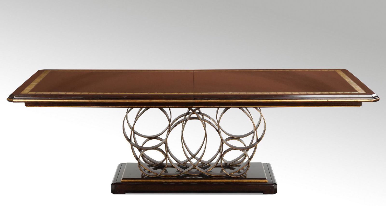 Marge Carson Rue Royale dining table w/ leaf (1 of 6)