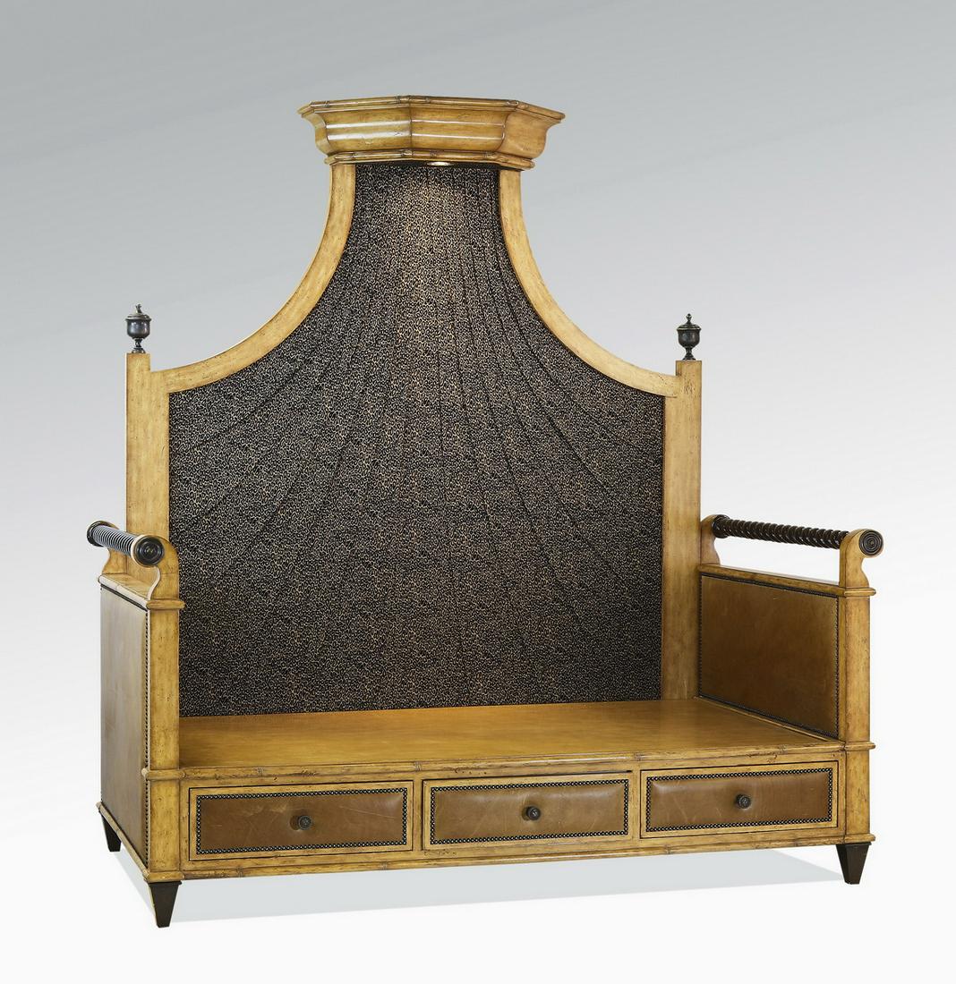 Maitland Smith daybed with crown canopy (1 of 5)