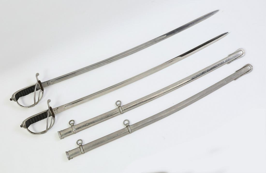 (2) British WWI officer's swords by Wilkinson London (1 of 7)