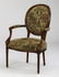Sheraton style upholstered armchair - 2
