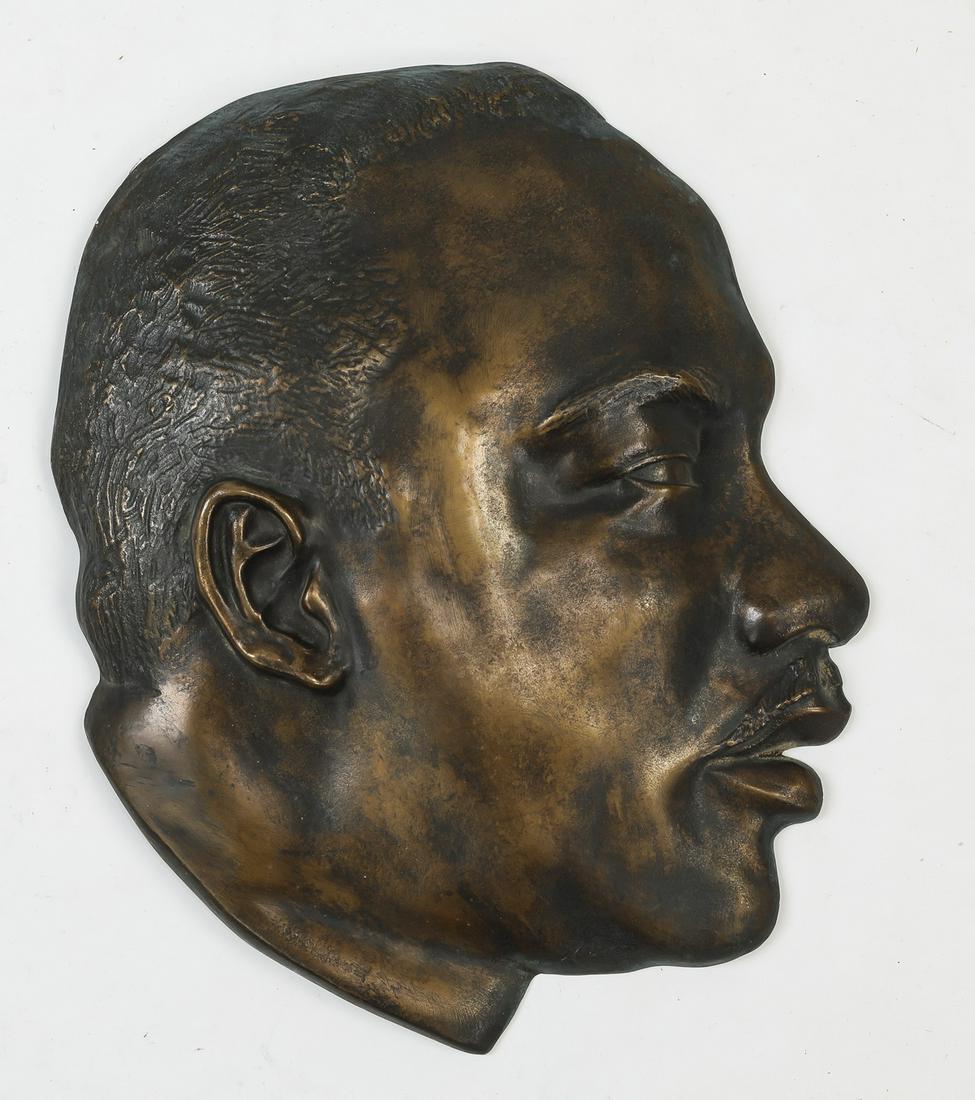 Bronze Martin Luther King, Jr. architectural plaque (1 of 1)