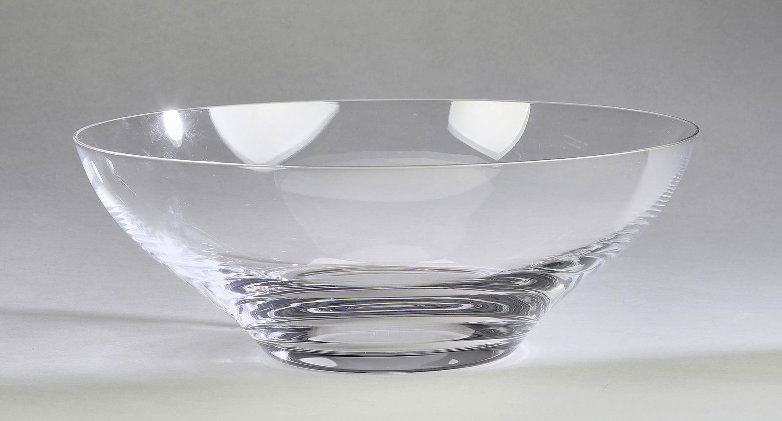 Tiffany 'Harmony' pattern crystal center bowl (1 of 2)