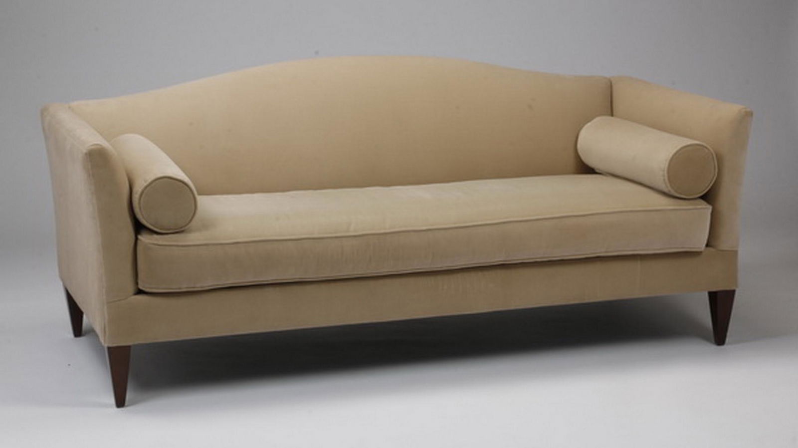 Baker Furniture velvet upholstered sofa (1 of 2)