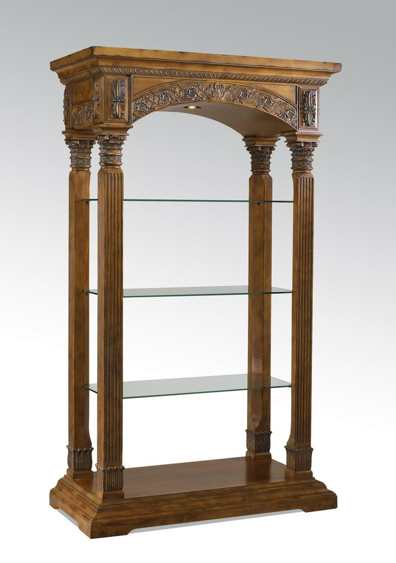 Maitland Smith style lighted etagere, 83"h (1 of 1)