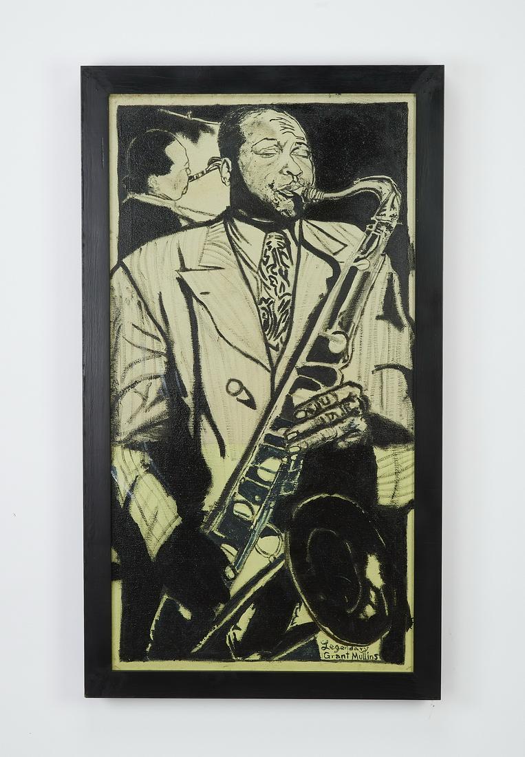 Grant Mullins signed O/c of C Hawkins and LW Young (1 of 7)