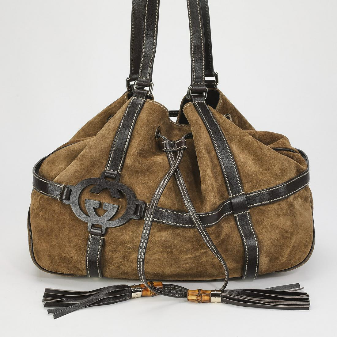 Authentic Gucci Medium Soho Tote bag, 15"w (1 of 6)