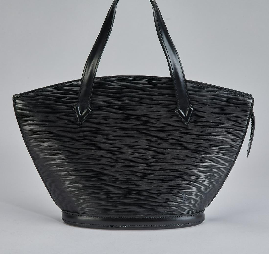 Authentic Louis Vuitton Black Epi St-Jacques PM (1 of 9)