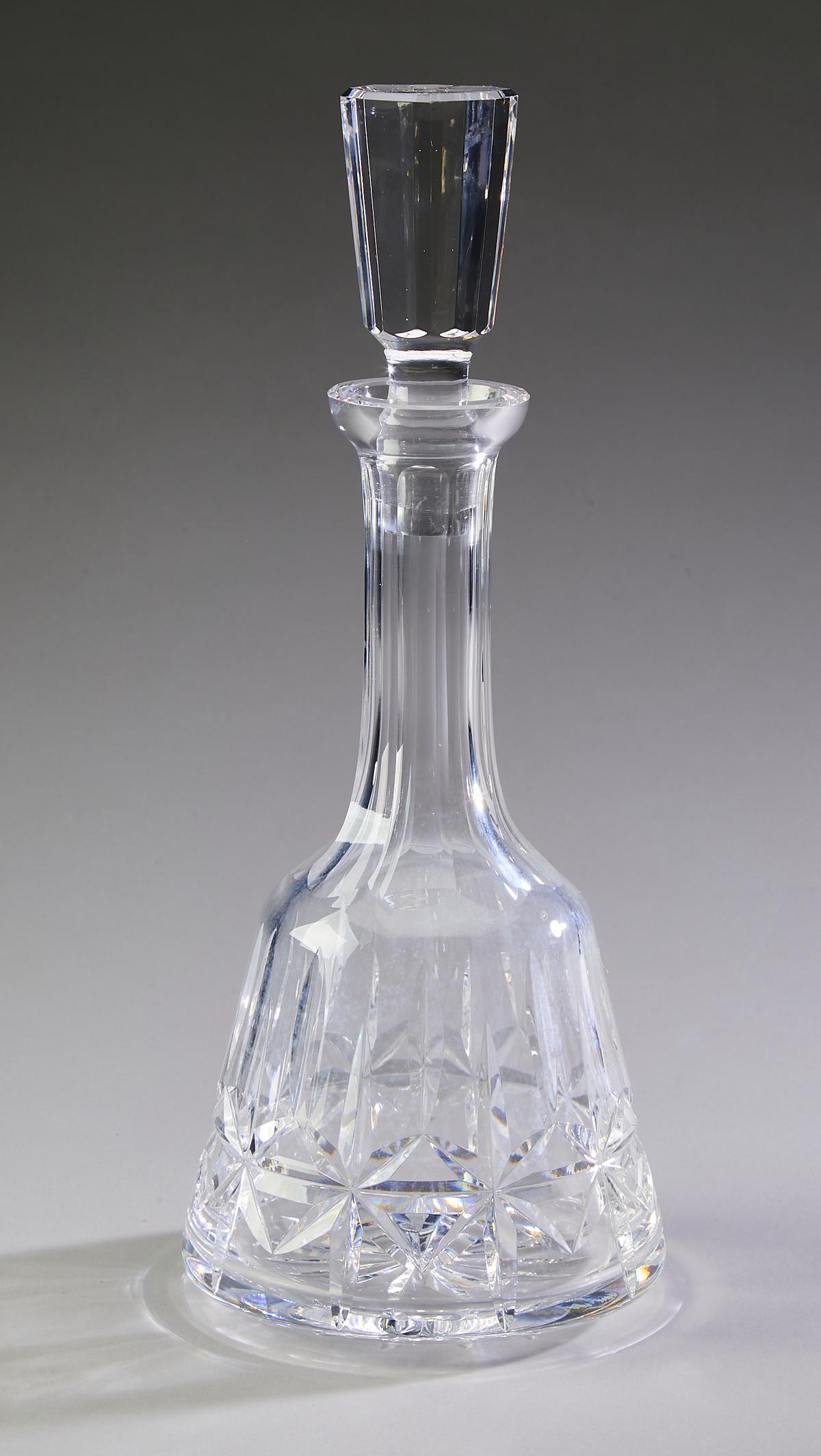 Waterford 'Rosslare' clear crystal decanter (1 of 2)